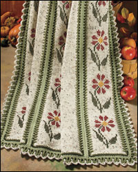 Autumn Garden Throw, page 6