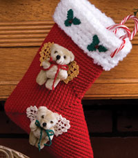 Angel Bears Stocking