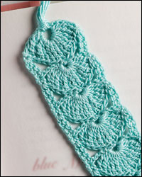 Peacock Fan Bookmark, page 8