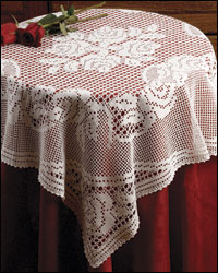 Tea Rose Tablecloth, page 38