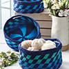Nesting Tapestry Baskets