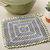 Scrap Delights -- Pastel Pot Holder