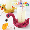 Summertime Crochet -- Totally Tubular Coasters