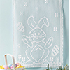 Sighs of Spring -- Happy Bunny Wall Hanging