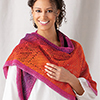 Fabulous Filet -- Southwest Sunrise Shawl