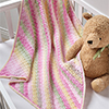Sweet Stripes Baby Blanket
