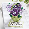 It's Spring — Pansy Basket