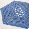Cool Cotton — Framed Floral Place Mat