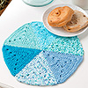 Hues of Blue Table Mat