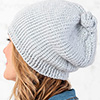 Tunisian Knotted Hat