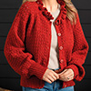 Ritzy Red Cardigan