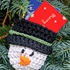 Frosty Gift Card Ornament