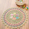 Easter Pastels Doily