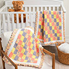 Spring Blossom Baby Blanket