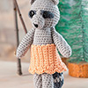 Woodland Amigurumi Series: Rebecca the Raccoon