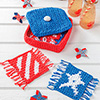 Stars &amp; Stripes Forever Coaster Set