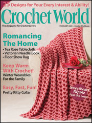 Crochet  World Magazine August 2009